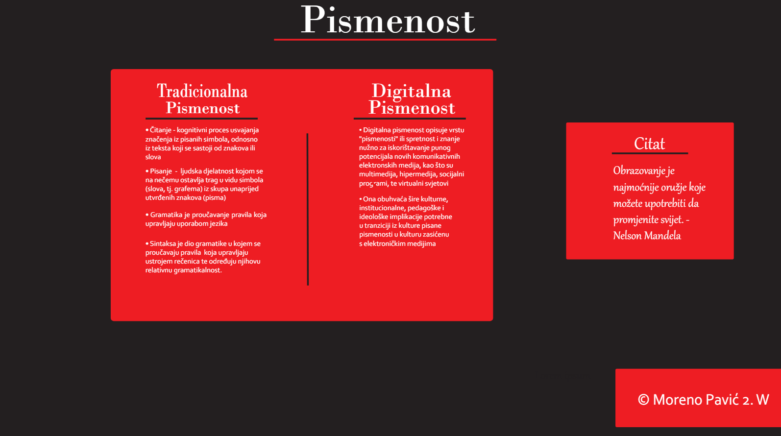 pismenost
